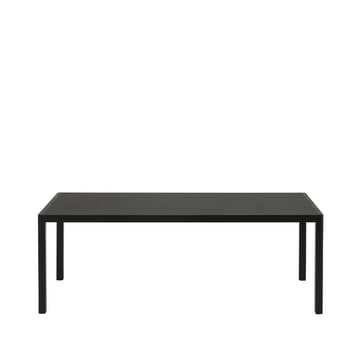 Mesa de jantar Workshop - óleo de linhaça preto 200x92 cm - Muuto