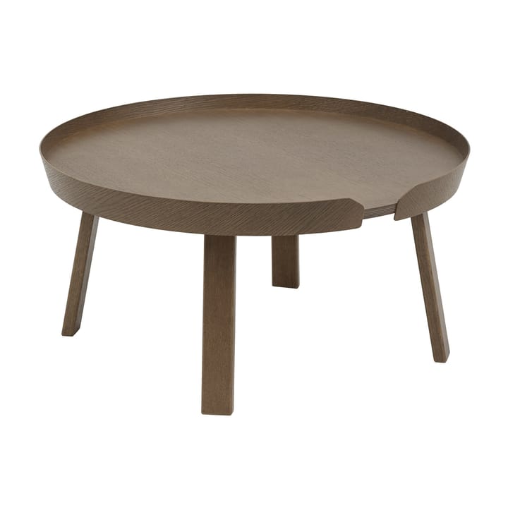 Mesa grande Around - Stained dark brown - Muuto