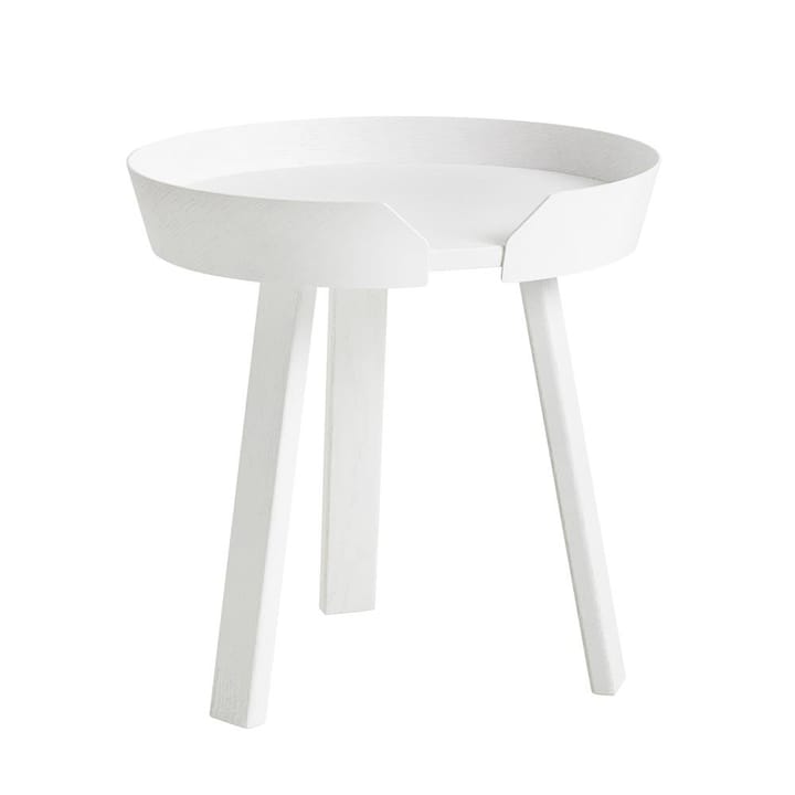 Mesa pequena Around - branco - Muuto