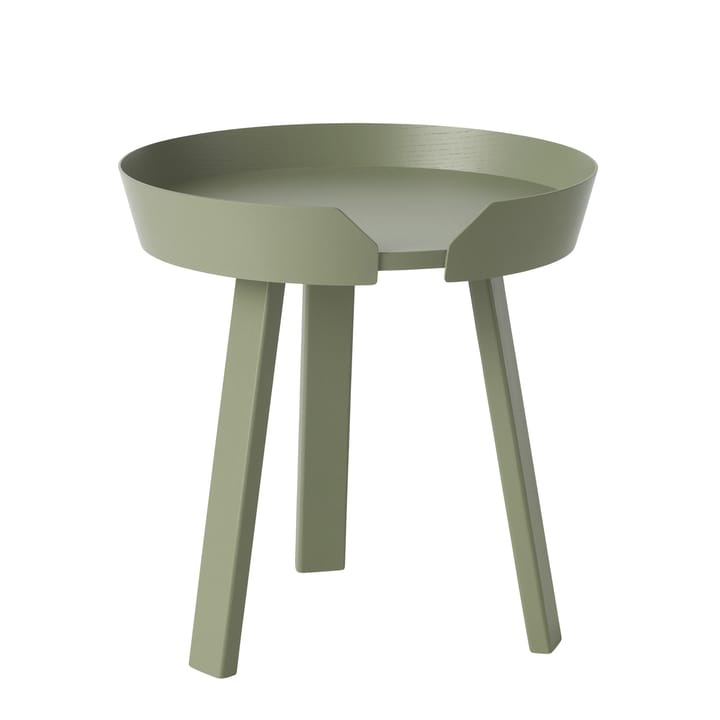 Mesa pequena Around - dusty green - Muuto