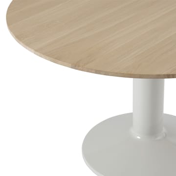 Midst mesa pedestal Ø120 cm - Carvalho oleado-cinza - Muuto