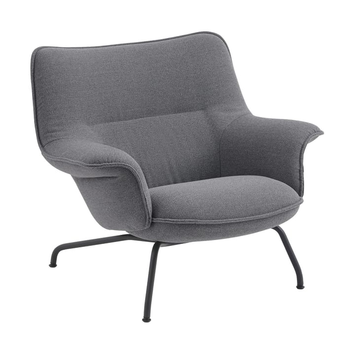 Poltrona Doze baixa - Ocean 80-anthracite black - Muuto