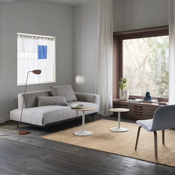 Sofá modular In Situ 3-assentos configuration 2 - Clay 12-preto - Muuto