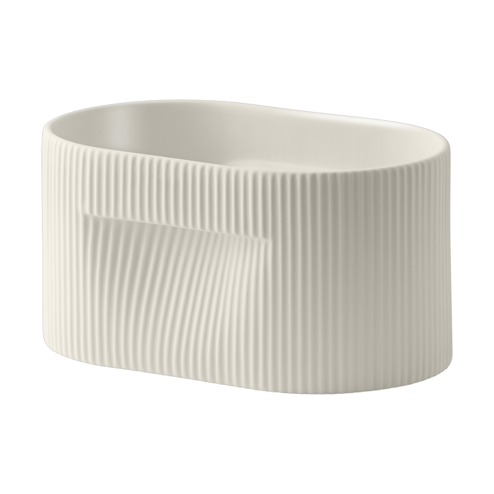 Vaso de flores Ridge 13 cm - Off-white - Muuto