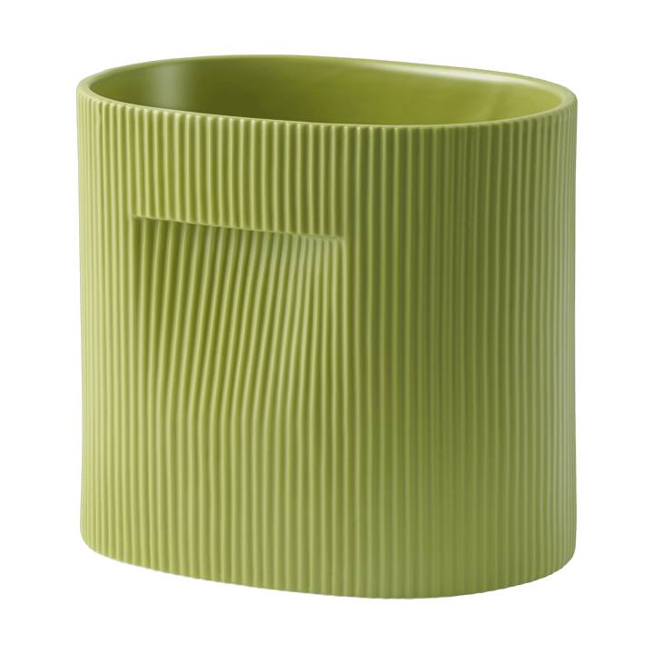 Vaso de flores Ridge 24 cm - Moss green - Muuto