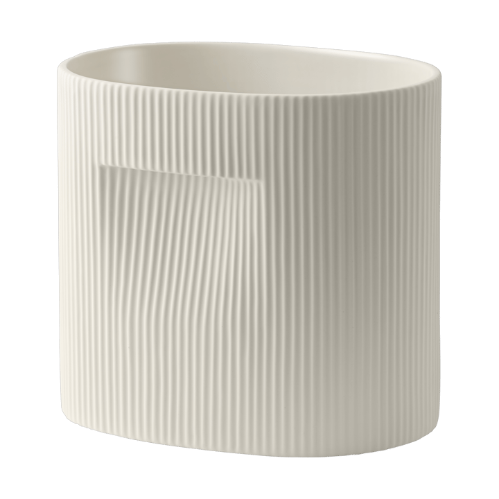 Vaso de flores Ridge 24 cm - Off-white - Muuto