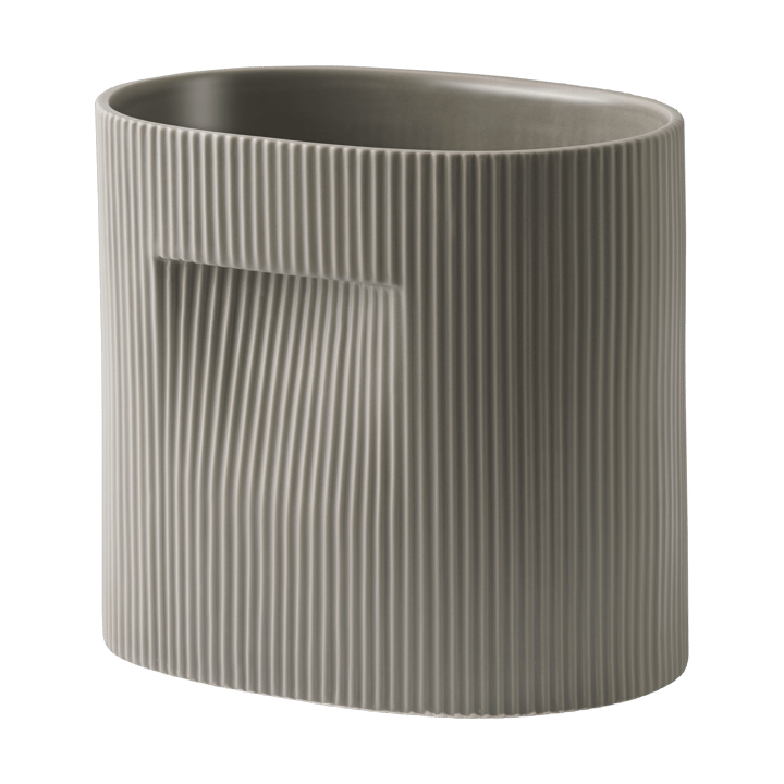 Vaso de flores Ridge 24 cm - Taupe - Muuto