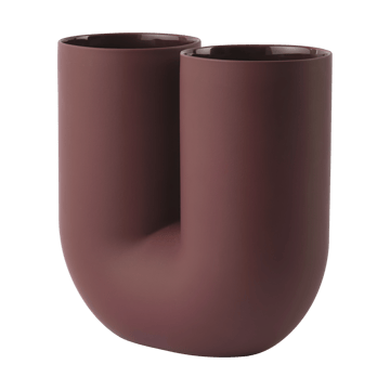 Vaso Kink 26 cm - Deep red - Muuto