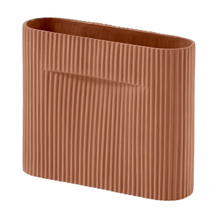 Vaso Ridge 16,5 cm - Terracotta - Muuto