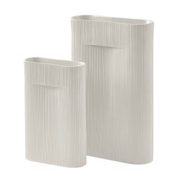 Vaso Ridge 48,5 cm - Off white - Muuto