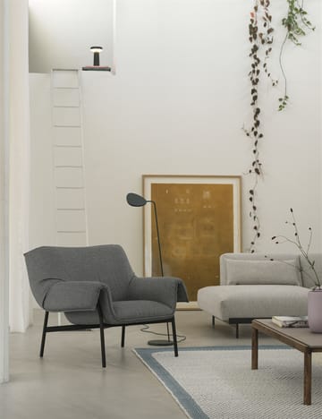 Wrap Cadeira Lounge - Sabi 151-preto - Muuto