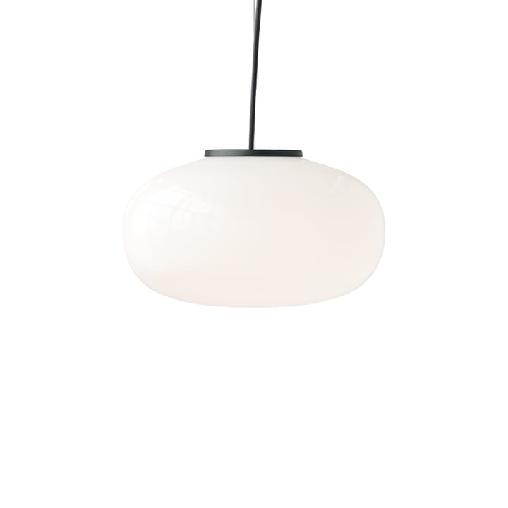 Candeeiro suspenso grande Karl-Johan Ø40 cm  - Branco leitoso  - New Works