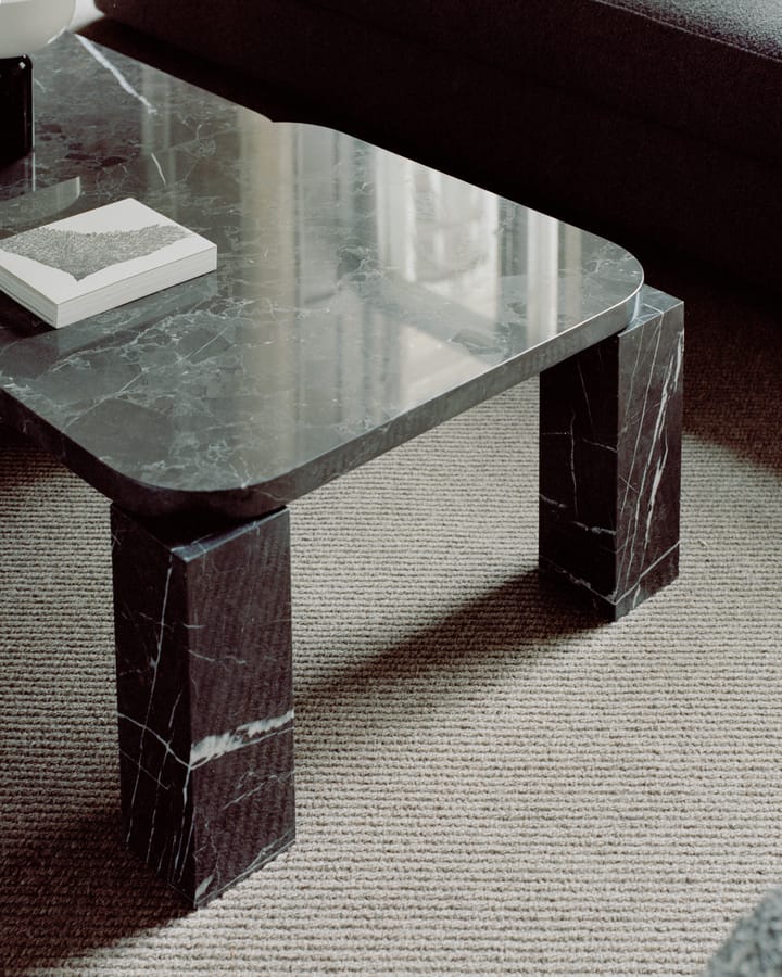 Mesa de centro Atlas 60x60 cm - Costa black marble - New Works