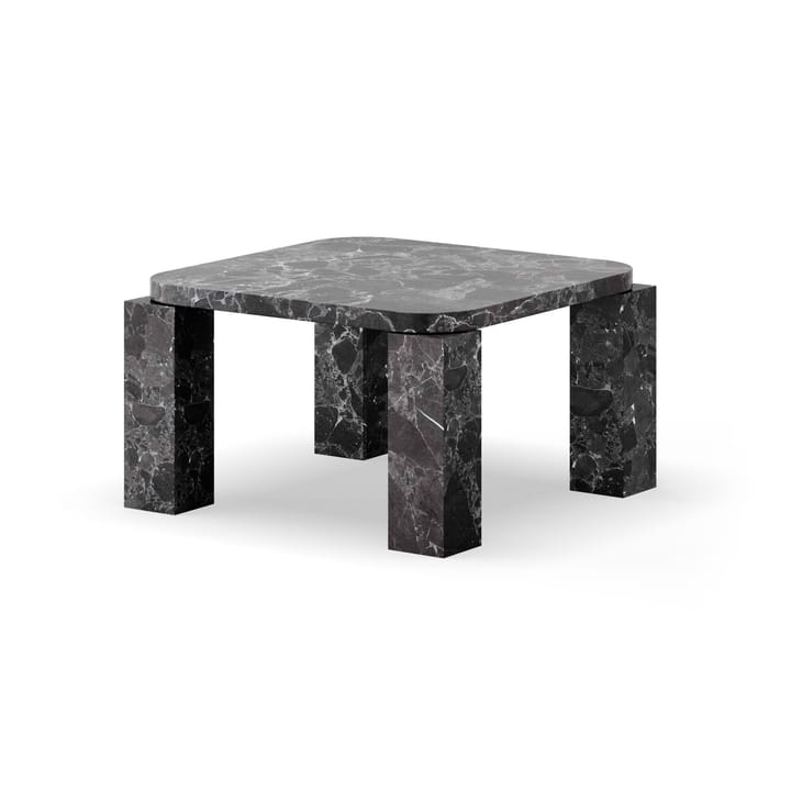 Mesa de centro Atlas 60x60 cm - Costa black marble - New Works