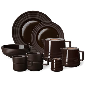 Caneca Lines 30 cl 2 un. - brown - NJRD