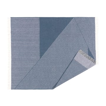 Manta de lã Stripes 130x185 cm - Azul - NJRD