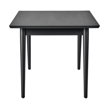 Mesa de jantar VIOR 90x120 cm - Carvalho lacado a preto - NJRD