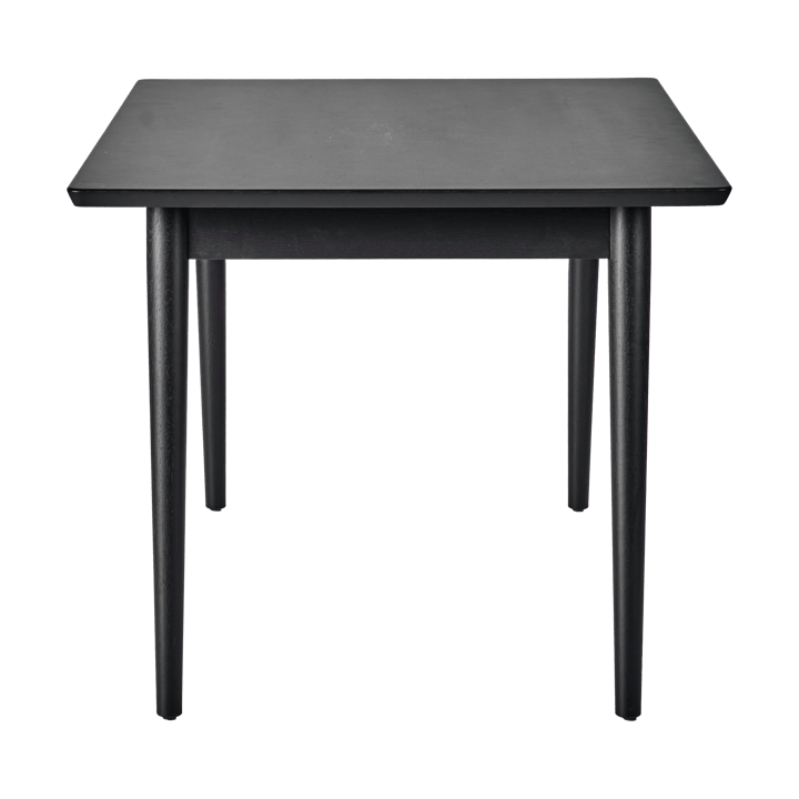 Mesa de jantar VIOR 90x120 cm, Carvalho lacado a preto NJRD