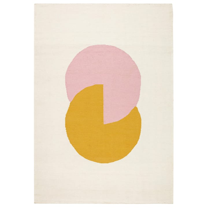 Tapete Circles blocks kelim rosa - 200x300 cm - NJRD