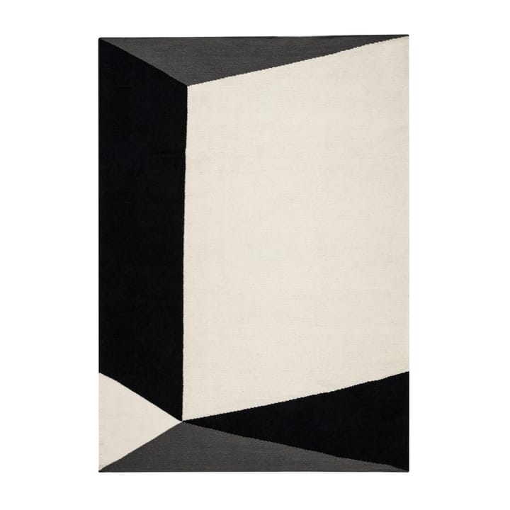 Tapete Triangles blocks kelim natural white - 170x240 cm - NJRD