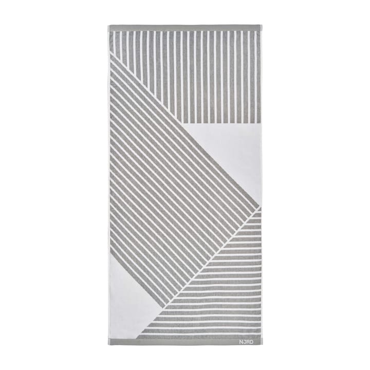 Toalha de banho Stripes 70x140 cm, cinza NJRD