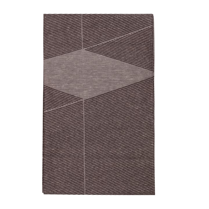 Toalha de mesa Geometric 147x250 cm, Brown-white NJRD