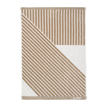Toalha Stripes 50x70 cm - Bege - NJRD