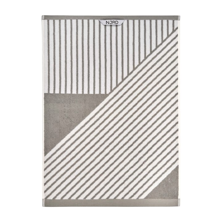 Toalha Stripes 50x70 cm, cinza NJRD