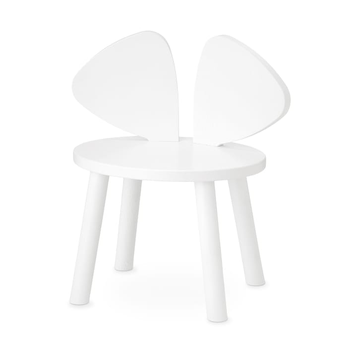 Cadeira infantil Mouse Chair - Branco - Nofred