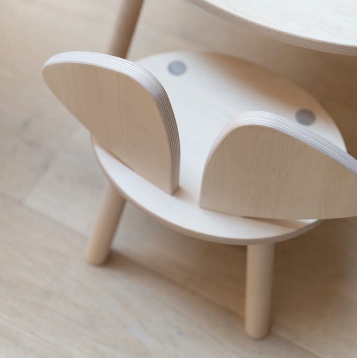 Cadeira infantil Mouse Chair - Faia - Nofred