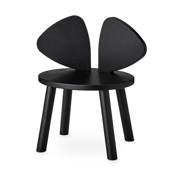 Cadeira infantil Mouse Chair - Preto - Nofred