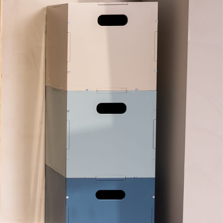 Caixa de armazenamento Cube Storage - Azul - Nofred