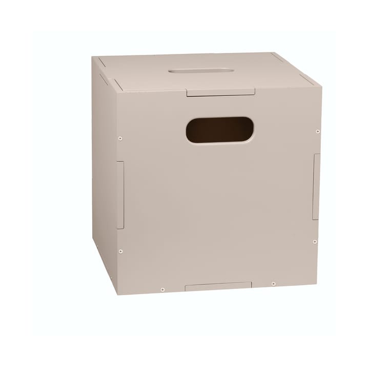 Caixa de armazenamento Cube Storage - Bege - Nofred