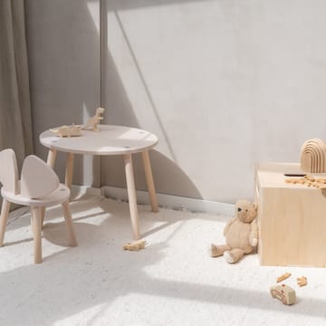 Conjunto Mouse cadeira infantil + mesa - Faia - Nofred