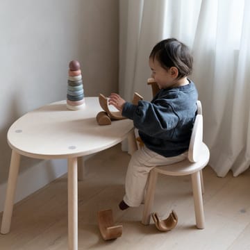 Conjunto Mouse cadeira infantil + mesa - Faia - Nofred