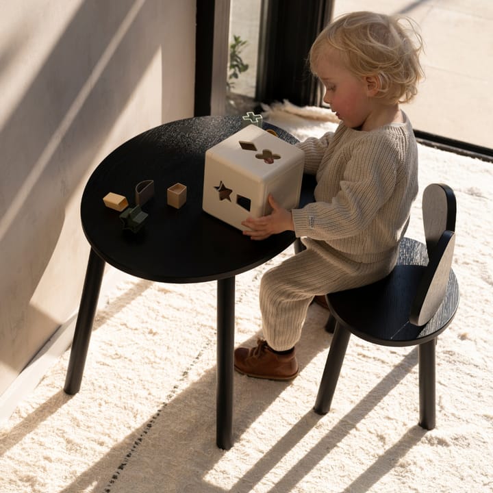 Mesa Infantil Mouse Table - Preto - Nofred