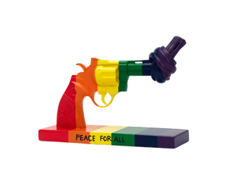 Decoração Peace for All 19 cm - Multi - Non Violence