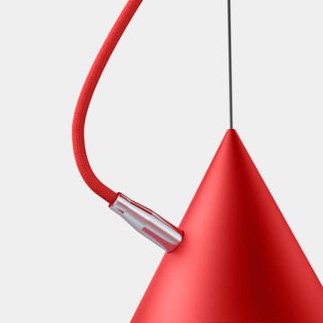 Pêndulo Castor 20 cm - Vermelho-vermelho-prata - Noon