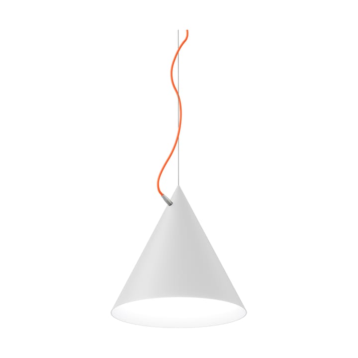 Pêndulo Castor 40 cm - Branco-laranja-prata - Noon