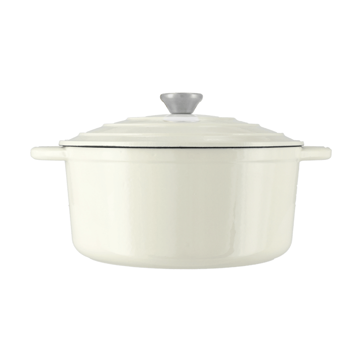 Caçarola de ferro fundido redonda Nordwik 5 l, Creme Nordwik