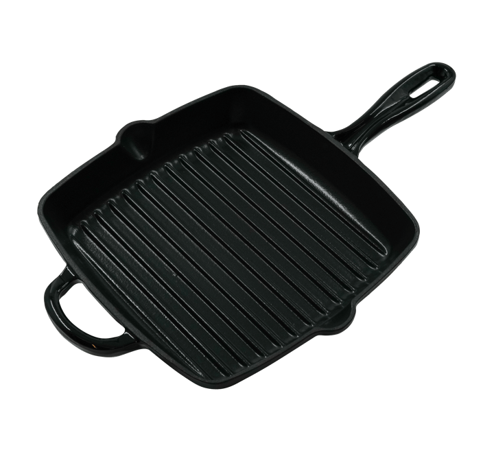 Frigideira de grelhar Nordwik 25x25 cm - Ferro fundido-preto - Nordwik