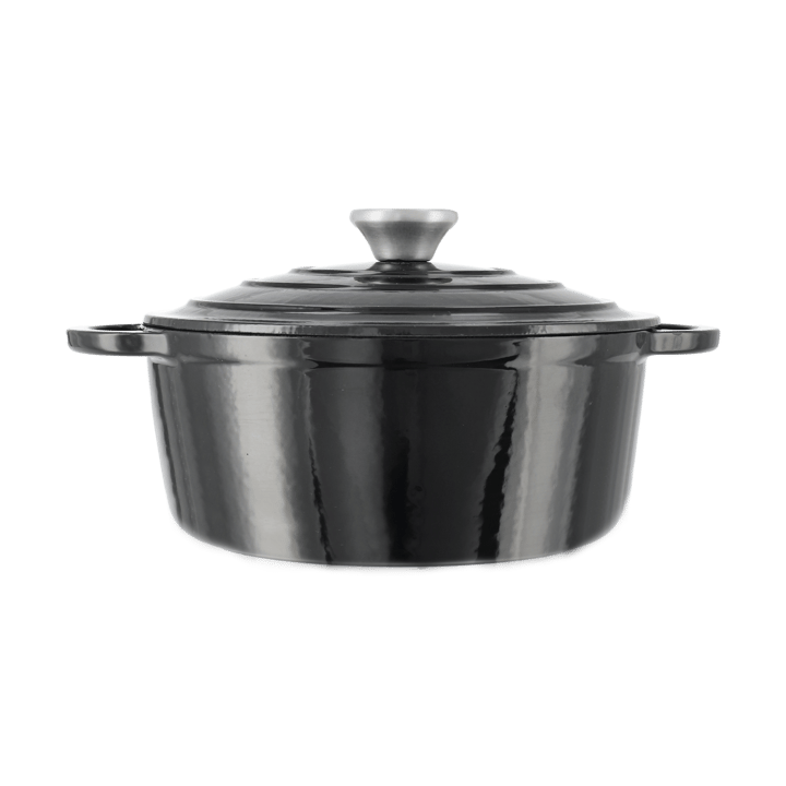 Nordwik Panela de Ferro Fundido redonda 2,5 l - Preto - Nordwik