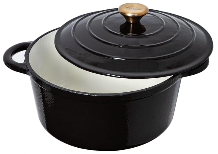 Panela esmaltado 5 L - Preto - Nordwik