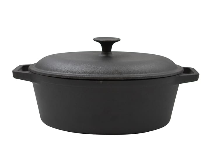 Panela oval Nordwik 4 l - Preto - Nordwik