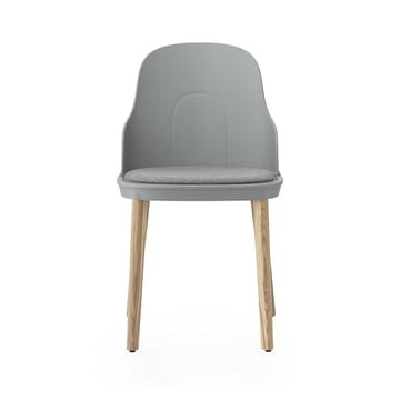 Allez cadeira com almofada e pernas de carvalho - Grey - Normann Copenhagen