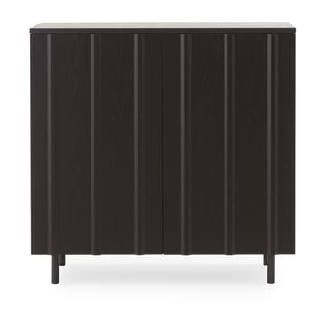 Armário Rib 96x98,5 cm - Preto soft - Normann Copenhagen