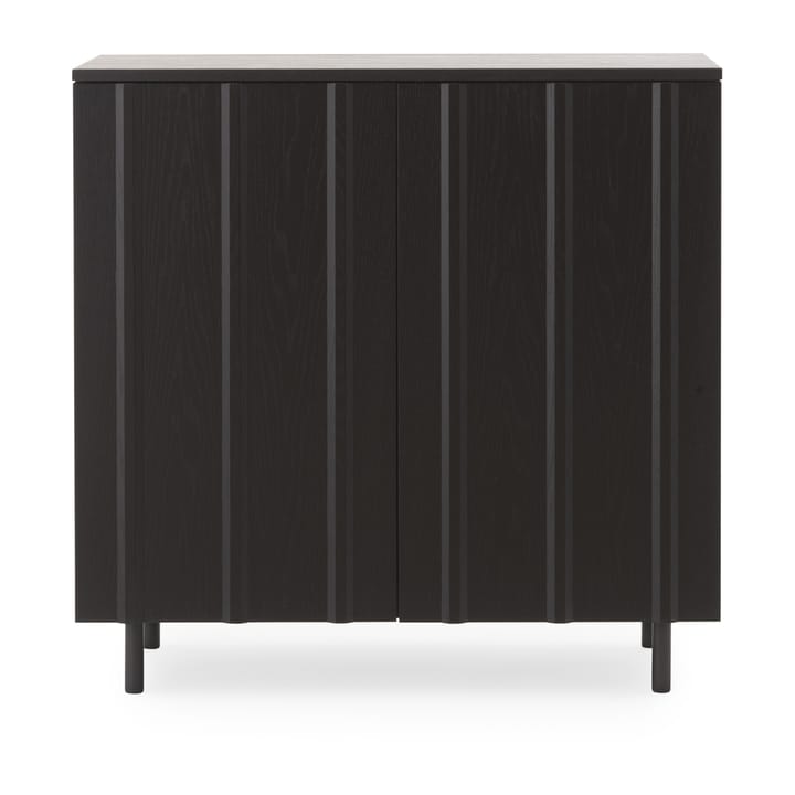 Armário Rib 96x98,5 cm - Preto soft - Normann Copenhagen