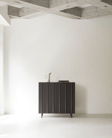 Armário Rib 96x98,5 cm - Preto soft - Normann Copenhagen