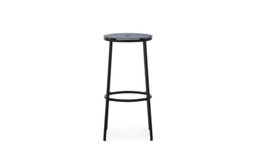 Banco elevado Circa 75 cm - Alumínio preto - Normann Copenhagen