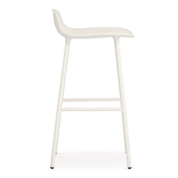 Banco elevado com pernas de metal Form - Branco - Normann Copenhagen